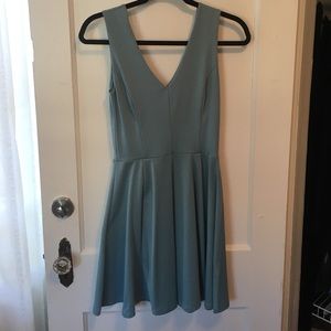 Sea foam/ light teal dress from H&M.
