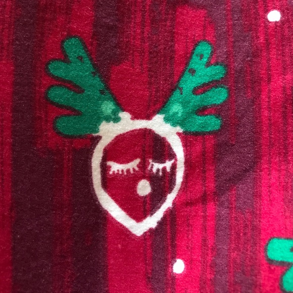 LuLaRoe Reindeer Leggings OS