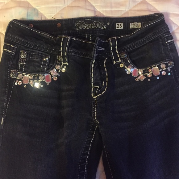 Black Miss Me Jeans