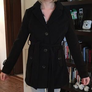 Forever 21 black coat $18