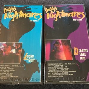 Freddy's Nightmares VHS x2