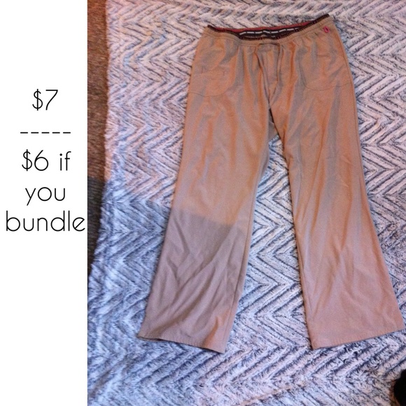 Khaki Scrub Pants - Heartsoul