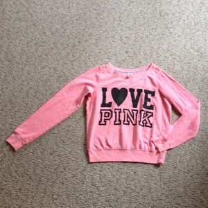 Vs Pink Sweatshirt