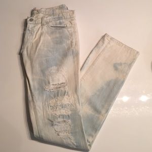 J Brand Pencil Leg Thrasher Jeans