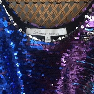 Lovers + Friends Dresses - Lovers and Friends Sequin Dress/Top Lovers + Friends Dresses - Lovers and Friends Sequin Dress/Top