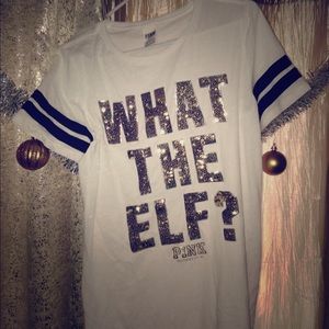 Brand new Victoria's Secret shirt m what the elf