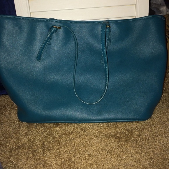 Teal Large Purse