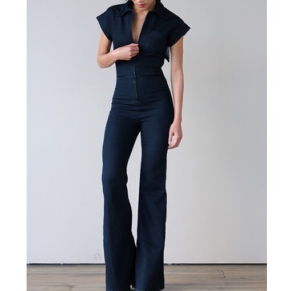 PYLO Disco Dolly Denim Jumpsuit