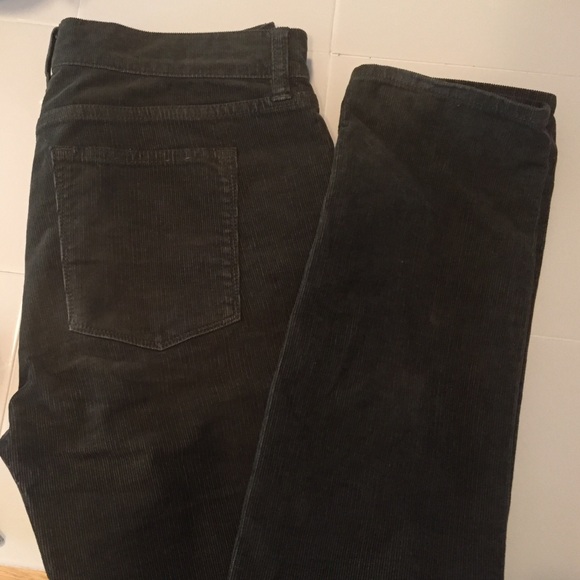 Army green corduroy pants