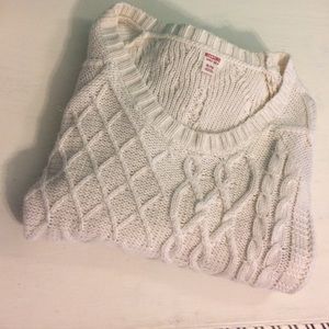 Mossimo Cream Sweater