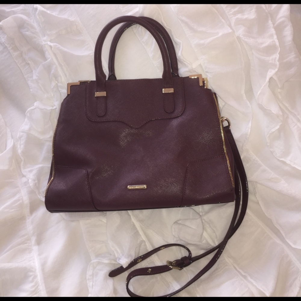 ♦️SOLD♦️Rebecca Minkoff Deep Plum Handbag