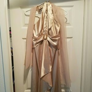 Gold dress up dress