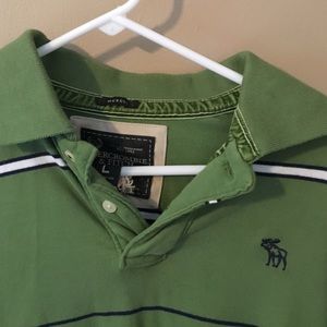NWT A&F Long sleeve polo