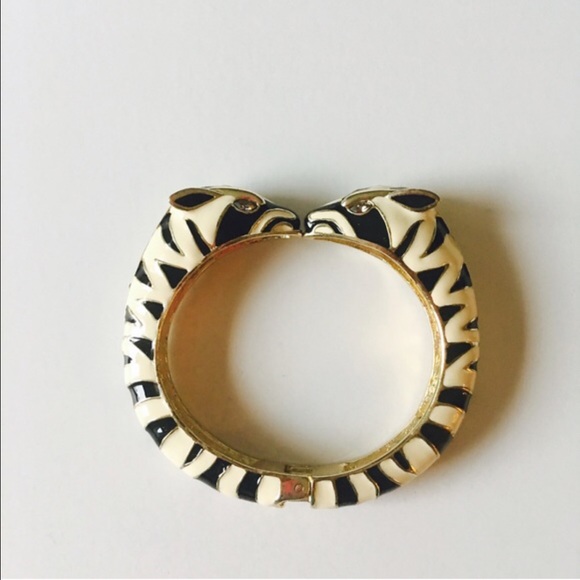 Stella & Dot zebra cuff bracelet