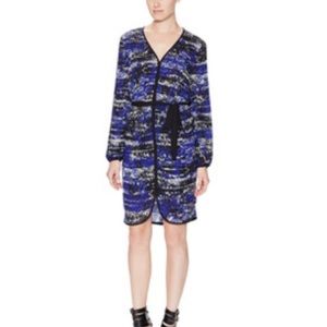 BCBGMAXAZRIA Blue Azra Shirtdress