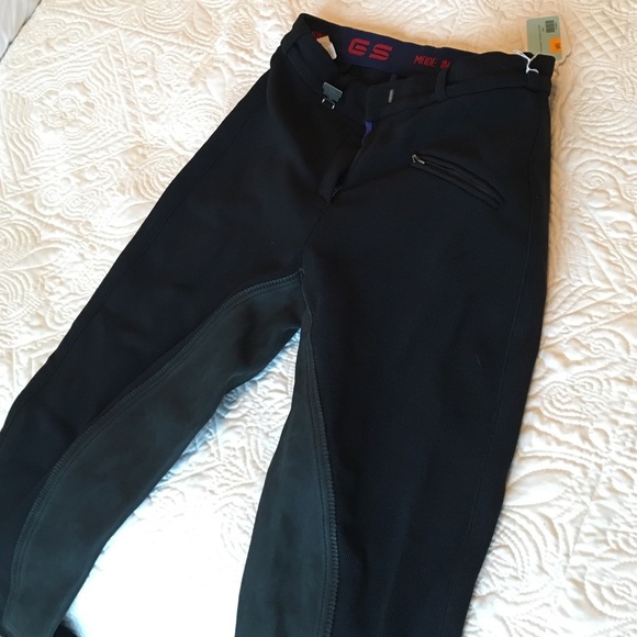 Black Full Seat Breeches