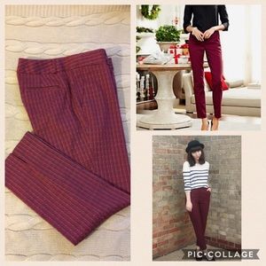 LOWEST! Jacquard ankle pants
