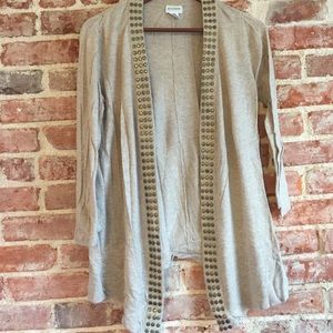 Studded cardigan