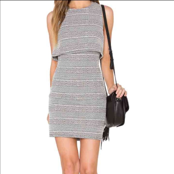 ✂️💸 Eight Sixty "Nomad" Knit Cutout Black Dress