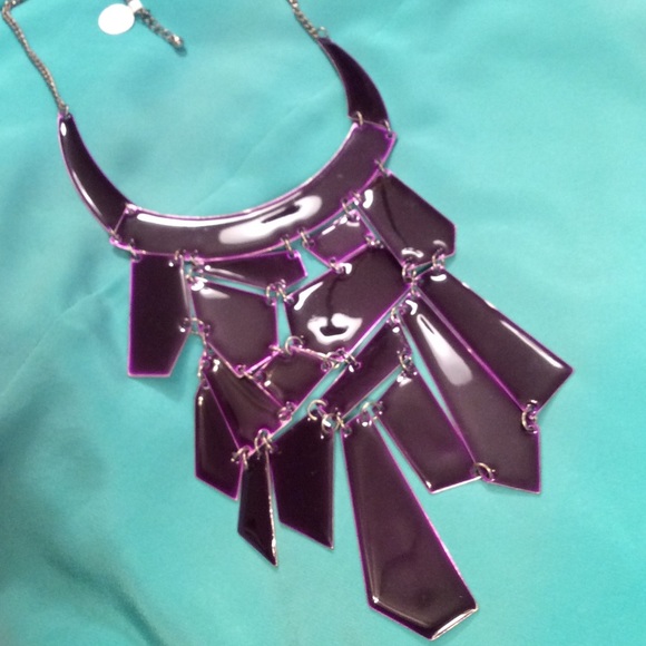 Purple necklace