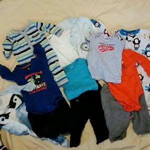 12 pieces baby boy lot
