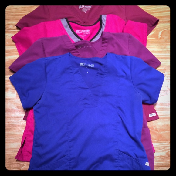 Grey's Anatomy Scrub Tops & Bottom