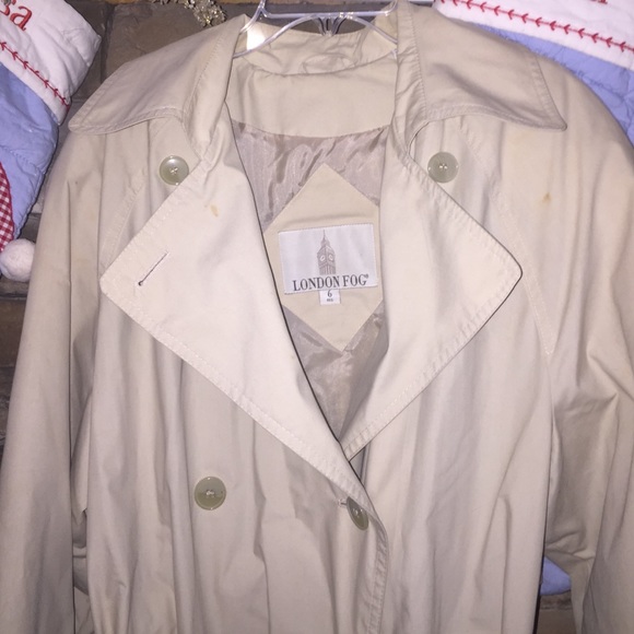 London Fog Trench Coat - Picture 2 of 4