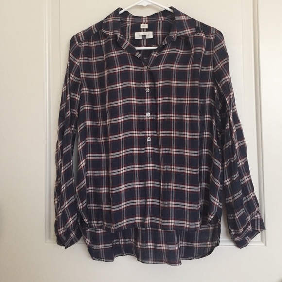 Plaid shirt from the Loft