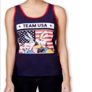 Freeze Looney Tunes Team USA Tank Top NEW