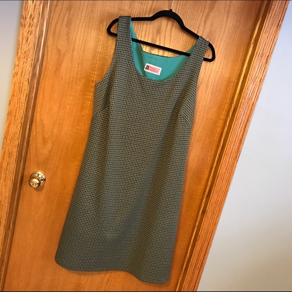 Handmade shift dress in vintage fabric size XL