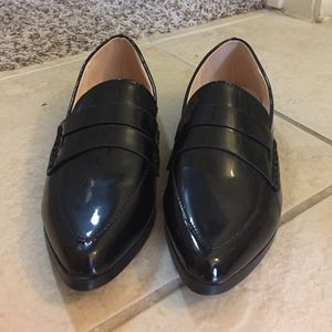Black Patent Loafers