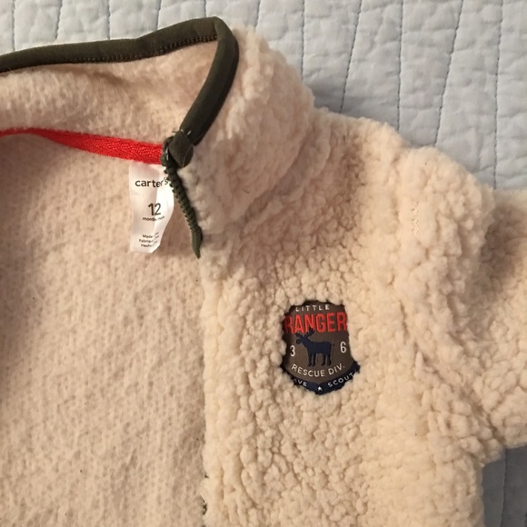 {Carter's} 12 Month Zip-Up Jacket - Picture 3 of 4
