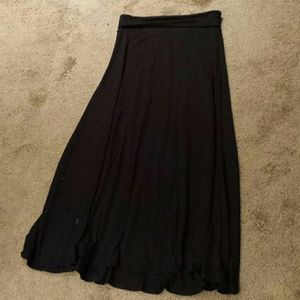 Lularoe black maxi skirt