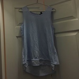 Cute Gap light blue tank top