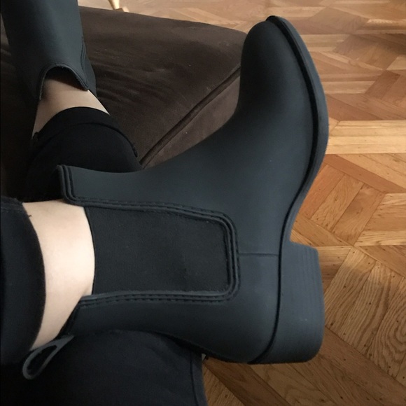 Jeffrey Campbell Rain booties.