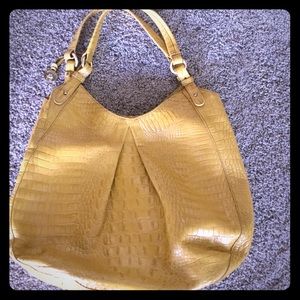 Brahmin yellow gold purse