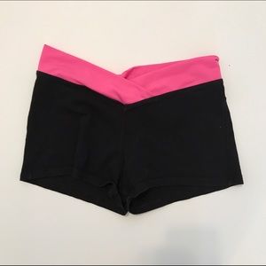 Black (Pink Band) Dance Shorts