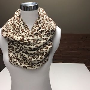 Leopard print scarf