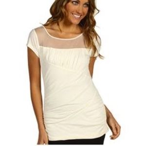 NWOT Kenneth Cole Ruched Top