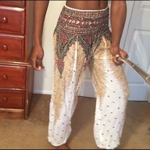 Thailand lightweight harem pants