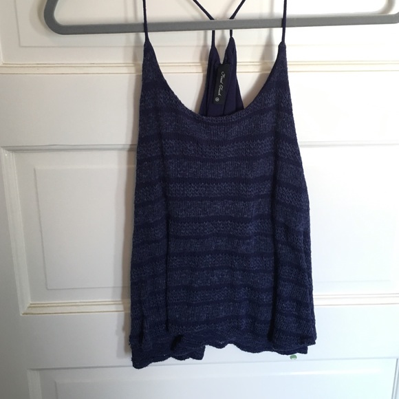 Blue women top