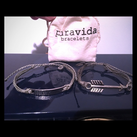Puravida grey bracelets