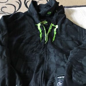 Monster Energy Black Hoodie