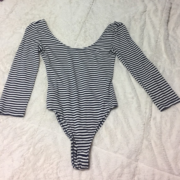 Stripped playsuit/onesie