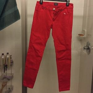 Red pants