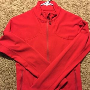 Red LuluLemon jacket possibly a define jacket