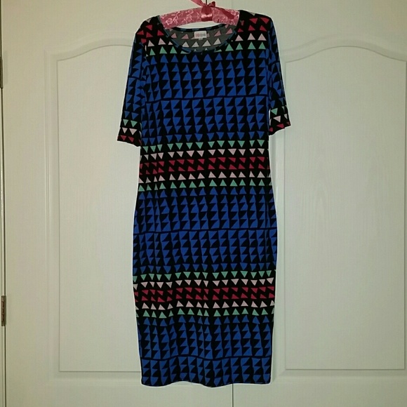 Lularoe Julia triangle dress