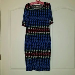 Lularoe Julia triangle dress