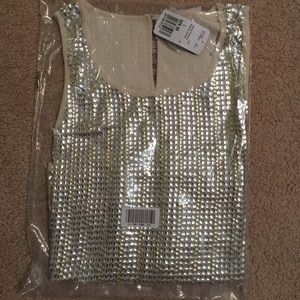 BRAND NEW Sequin Tank top