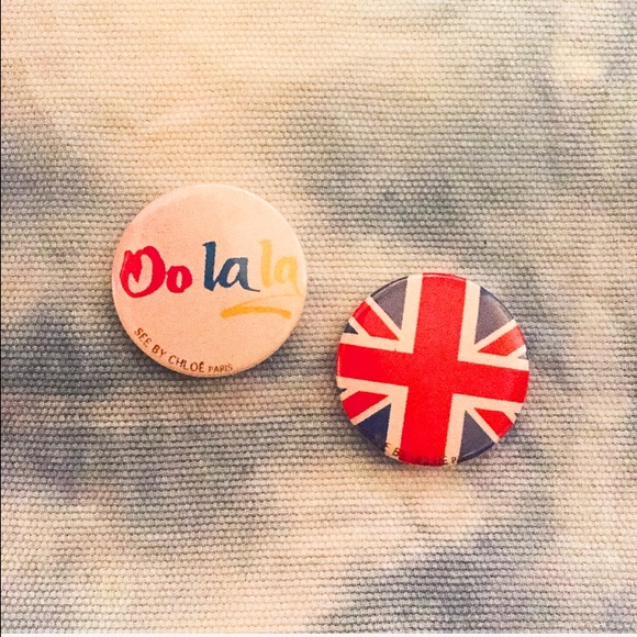 See by Chloe set of pins
